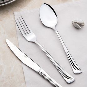 Nehir Maksi Sade 84 Parça Çatal Kaşık Bıçak Seti