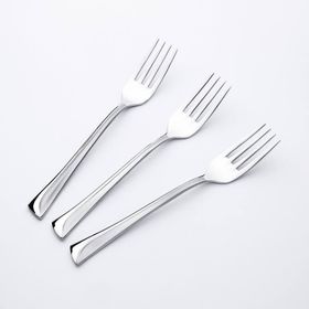 Nehir Maksi Saten 12 Adet Tatlı Çatal Takımı