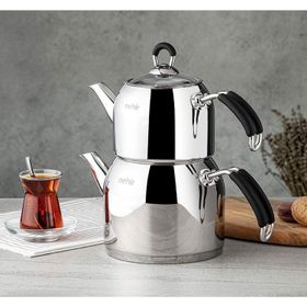 Nehir Modern Midi Çaydanlık Takımı