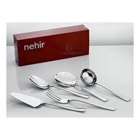 Nehir Sahra Sade 5 Parça Servis Takımı