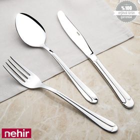 Nehir Saray Sade 89 Çatal Kaşık Bıçak Seti