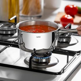 Nehir Silver 12 CM Kapaksız Çelik Sosluk