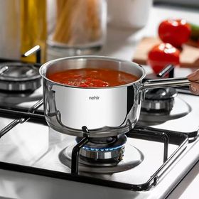 Nehir Silver 12 CM Kapaksız Çelik Sosluk