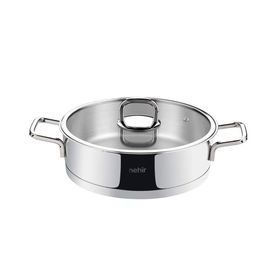 Nehir Silver Trend 24 cm Karnıyarık Tencere
