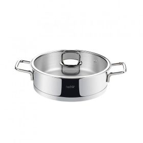 Nehir Silver Trend 24 cm Karnıyarık Tencere