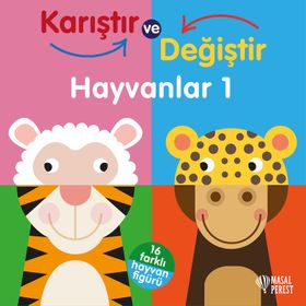 Nemesis Karıştır Değiştir Hayvanlar 1 Eğitici Bebek Kitabı
