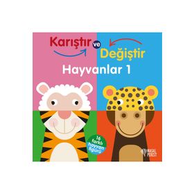 Nemesis Karıştır Değiştir Hayvanlar 1 Eğitici Bebek Kitabı