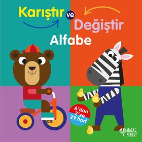 Nemesis Karıştır Değiştir Kim Alfabe Eğitici Bebek Kitabı