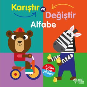 Nemesis Karıştır Değiştir Kim Alfabe Eğitici Bebek Kitabı