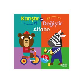 Nemesis Karıştır Değiştir Kim Alfabe Eğitici Bebek Kitabı