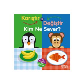 Nemesis Karıştır Değiştir Kim Ne Sever Eğitici Bebek Kitabı
