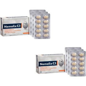 Nemolix C3 Yumurta Kabuğu Zarı Akgünlük Zerdeçal 2x30 Kapsül