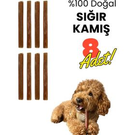 Neo Barf Doğal Dana Kamış 15 cm 8 Adet Naturel Köpek Ödül Çubuğu