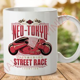 Neo Tokyo Sokak Yarışı Şampiyonu Akira Baskılı Kupa