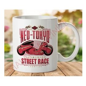 Neo Tokyo Sokak Yarışı Şampiyonu Akira Baskılı Kupa