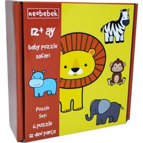Neobebek 0689835257935 Baby Safari Puzzle