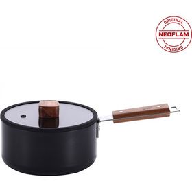 Neoflam Bien Alüminyum Siyah 18 cm Sos Tenceresi