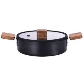 Neoflam Bien Alüminyum Siyah 24 cm Döküm Tencere