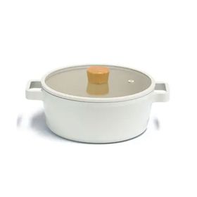 Neoflam Fika 22x9 cm Cam Kapak Tencere