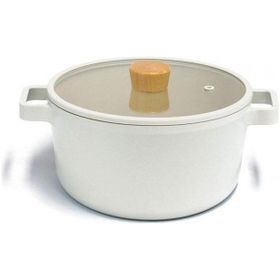 Neoflam Fika 22x9 cm Cam Kapaklı Tencere