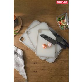 Neoflam Fika 3 Parça Bej Kesme Tahtası