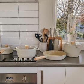 Neoflam Fika 7 Parça Alüminyum Döküm Tencere Tava Seti