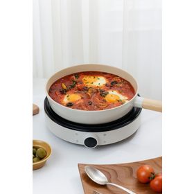 Neoflam Fika Bej 26 cm Alüminyum Döküm Tava