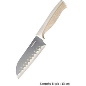 Neoflam Fika Bej Microban 13 cm Santoku Bıçak