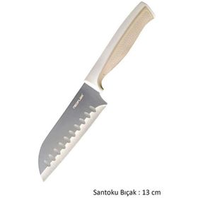 Neoflam Fika Bej Microban 13 cm Santoku Bıçak