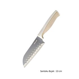 Neoflam Fika Bej Microban 13 cm Santoku Bıçak