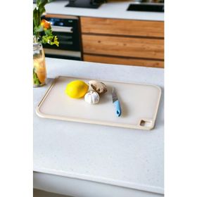 Neoflam Fika Büyük 305x445x9 mm Bej Kesme Tahtası