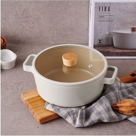 Neoflam Fika Cam Kapaklı 6 Parça Tencere Tava Seti