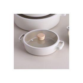 Neoflam Fika Cam Kapaklı Alüminyum 20 cm Döküm Sahan