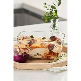 Neoflam Fika Clik Bej Dikdörtgen 1380 ml Saklama Kabı