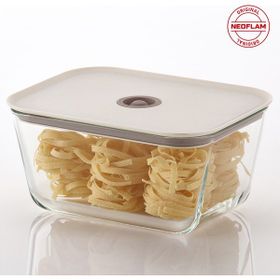 Neoflam Fika Clik Bej Dikdörtgen 2600 ml Saklama Kabı