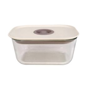 Neoflam Fika Clik Dikdörtgen 470 ml Bej Saklama Kabı