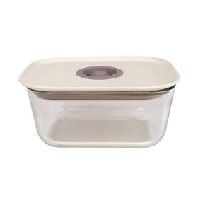 Neoflam Fika Clik Dikdörtgen 470 ml Bej Saklama Kabı