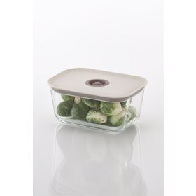 Neoflam Fika Clik Dikdörtgen 800 ml Bej Saklama Kabı