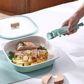 Neoflam Fika Comfort Yeşil Seramik Tencere Tava Seti