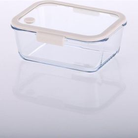 Neoflam Fika Glace Bej 1200 ml Cam Saklama Kabı