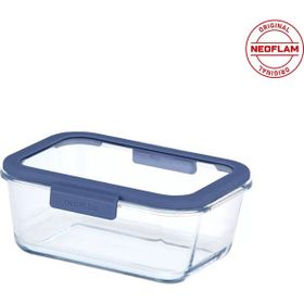 Neoflam Fika Glace Mavi 800 ml Cam Saklama Kabı