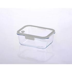 Neoflam Fika Glace Vakumlu Cam 1900 ml Gri Saklama Kabı