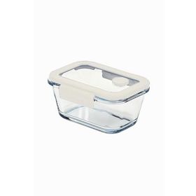 Neoflam Fika Glace Vakumlu Cam 460 ml Gri Saklama Kabı