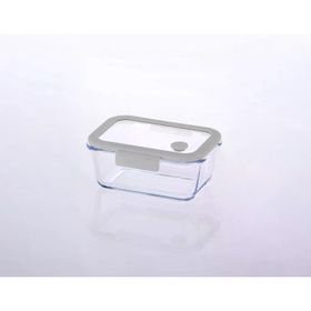 Neoflam Fika Glace Vakumlu Cam 800 ml Gri Saklama Kabı