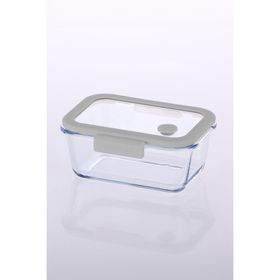 Neoflam Fika Glace Vakumlu Cam 800 ml Gri Saklama Kabı