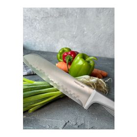 Neoflam Fika Gri 18 cm Microban Santoku Bıçak