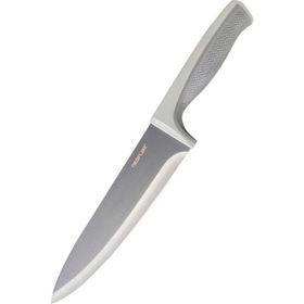 Neoflam Fika Gri 20 cm Microban Şef Bıçağı