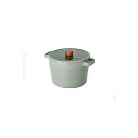 Neoflam Fika Gri 22 cm Derin Tencere
