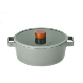 Neoflam Fika Gri 26 cm Tencere 26 cm Tava Seti