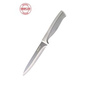 Neoflam Fika Gri Microban Çok Amaçlı 13 cm Bıçak